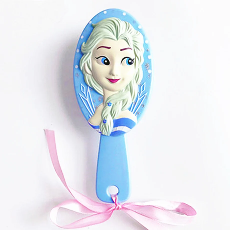 Mickey Pattern Comb Texture Matte Feel Shell Kate Cat Princess Massage Scalp Comb Adult Children Universal Practical Disney