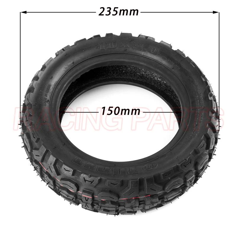 10x3.0 Tubeless Tire for Electric Scooter Kugoo M4 Pro 10 Inch Anti-skid Cross-country TUOVT Vacuum Tire