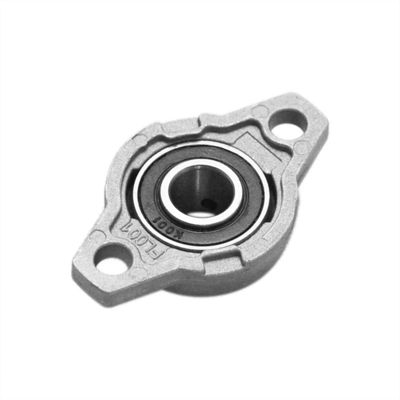 1 pz in lega di zinco 8/10/12/15/17mm diametro cuscinetto a sfere cuscino montato staffa fl000 fl001 fl002 fl003 fl08.