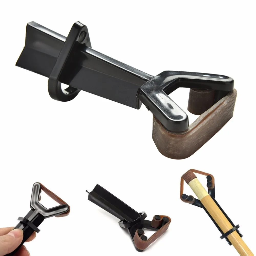 New Practical Billiard Snooker Plastic Pool Cue Tip Clamp for Tip Glue on Fastener Repair Tool Dropping Ship Wholesale