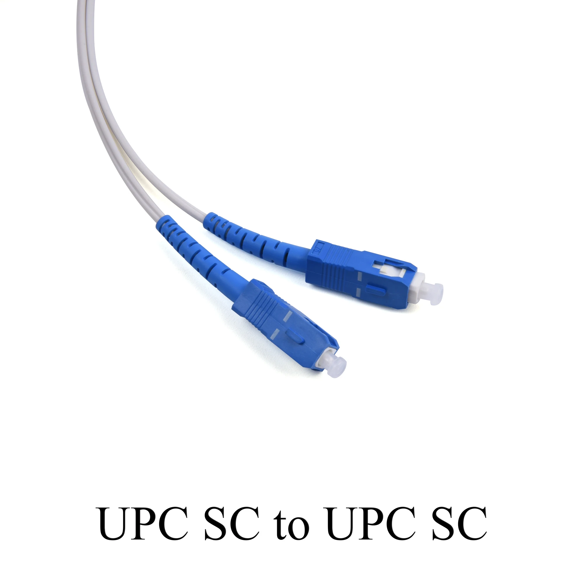 UPC SC to SC Fiber Optic Extension Cable Single-Core Single Mode Simplex Outdoor Indoor Patch Cord 10M/20M/30M Wire