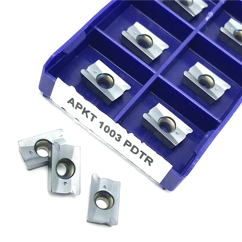 APKT1003 PDTR LT30 Indexable Milling Insert Metal Lathe Tool CNC Cutting Tool high quality Turning Insert