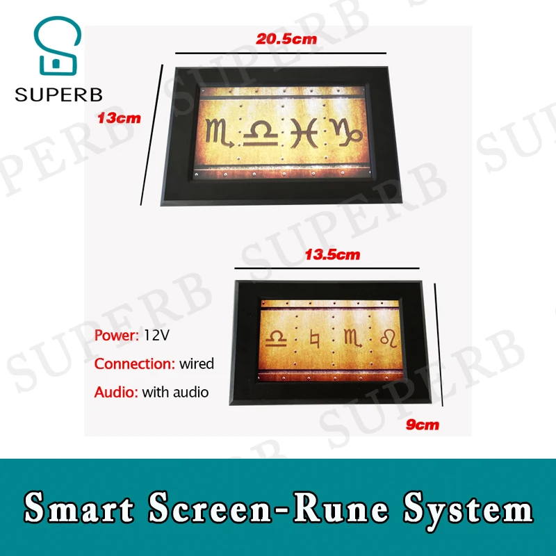 Escape spiel smart bildschirm rune prop rune system Ägypten Rune einstellen 4 Runes zu unclock escape zimmer rune requisiten 1987 superb neue prop