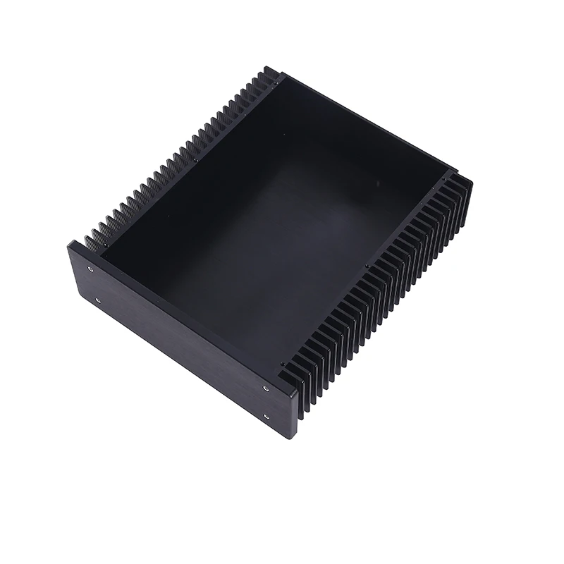 CJ-173 black HIFI all aluminum audio amplifier chassis Class A amplifier chassis /AMP Enclosure /case/DIY box (213*70* 245mm)
