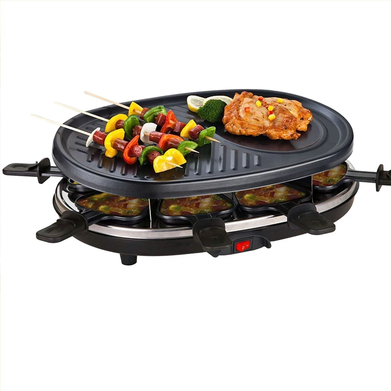 

900W Household Portable Smokeless Electric Grill Multifunctional Cheese Cheese Barbecue Electric Barbecue Grill Barbecue Machine