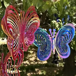 Butterfly Bird Repelling Pinwheels Anti-bird Scarer Reflective Sparkly Windmill Protect Garden Plant Flower Garden Lawn Decor