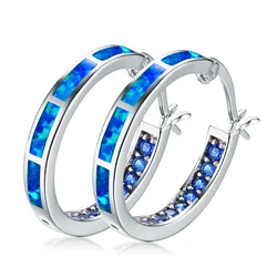 New Arrival Creative Mosaic Zircon Earrings Fashion Flowers Drop Circle CZ Stud Earrings for Women Party Jewelry Lady Gifts