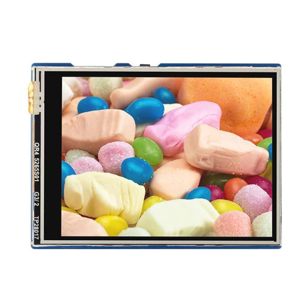 Waveshare 2.8inch Touch Display Module 262K Colors 320×240 Pixels SPI Interface for Raspberry Pi Pico