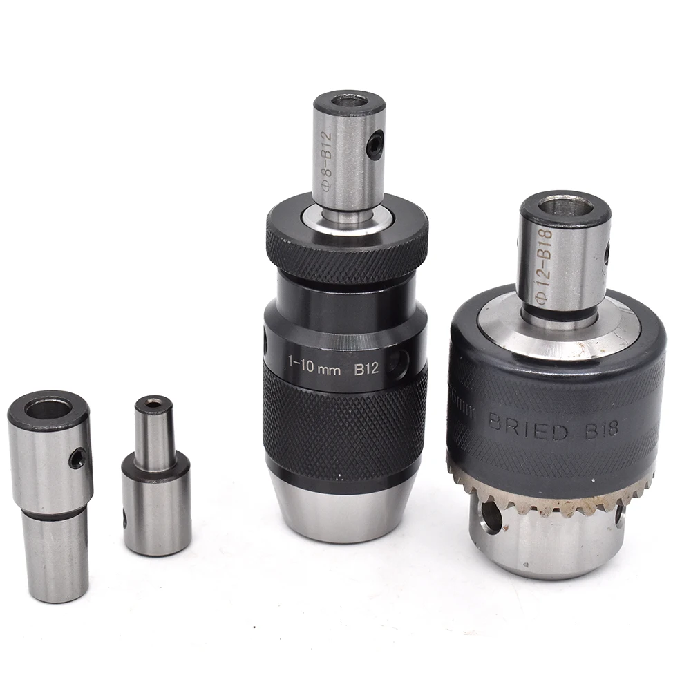 B16 B10 B12 B18 drill chuck arbor adapter motor shaft connecting rod with inner hole 8mm 9mm 10mm 11 12 13mm 14 15 16 18 19 20mm