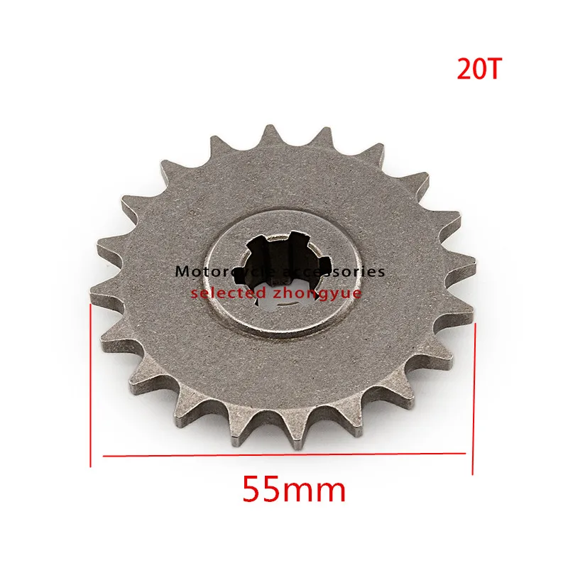 1PCS Front Gear Box Sprocket T8F 11 14 17 20T 20 Tooth Pinion For 47cc 49cc Minimoto Mini Dirt Pit Bike Moped Scooter