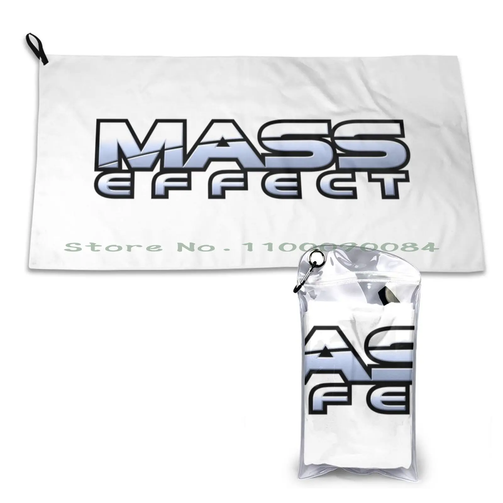 Mass Effect Legendary Edition Quick Dry Towel Gym Sports Bath Portable 2077 Saburo Arasaka Yorinubo Hanako Michiko Arasaka Soft