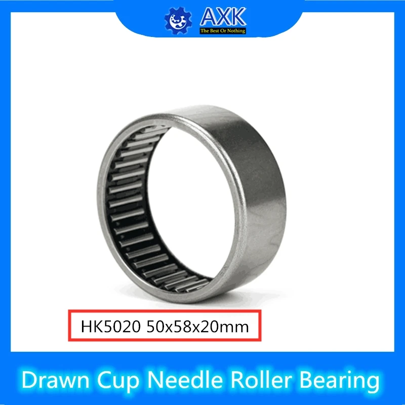 HK5020 Needle Bearings 50*58*20 mm ( 5 Pcs ) Drawn Cup Needle Roller Bearing TLA5020Z HK505820