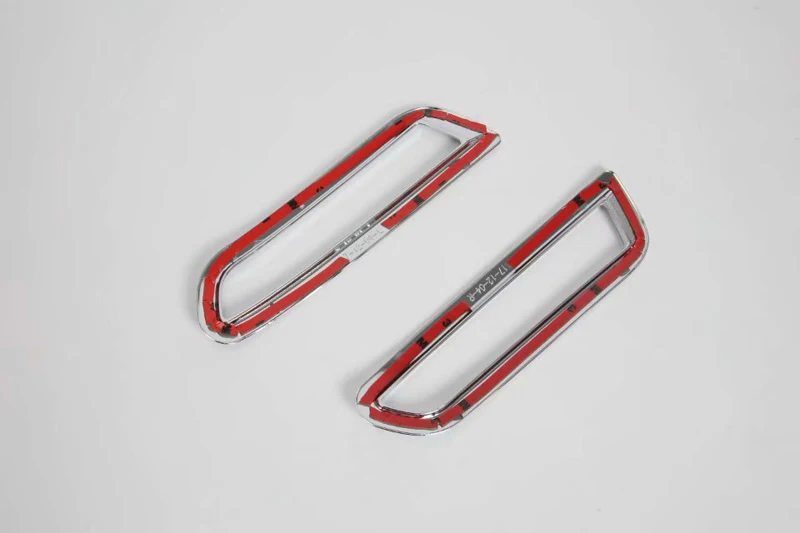 For Mercedes-Benz Vito (W447) V-Class 2017-2020 ABS Chrome Rear Reflector Fog Light Lamp Cover Trim Bezel Frame Styling Garnish