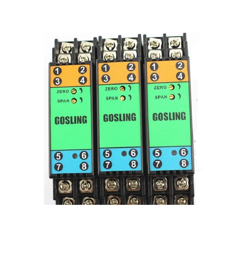 Potentiometer signal isolation transmitter conversion current analog module slip wire resistance 0-50k rpm