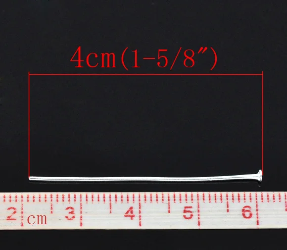 0.7mm stop żelaza dobrze posortowane szpilki z główką kulkową kolor srebrny na wyroby krawieckie DIY narzędzia odzieżowe, 1 opakowanie (300 sztuk)