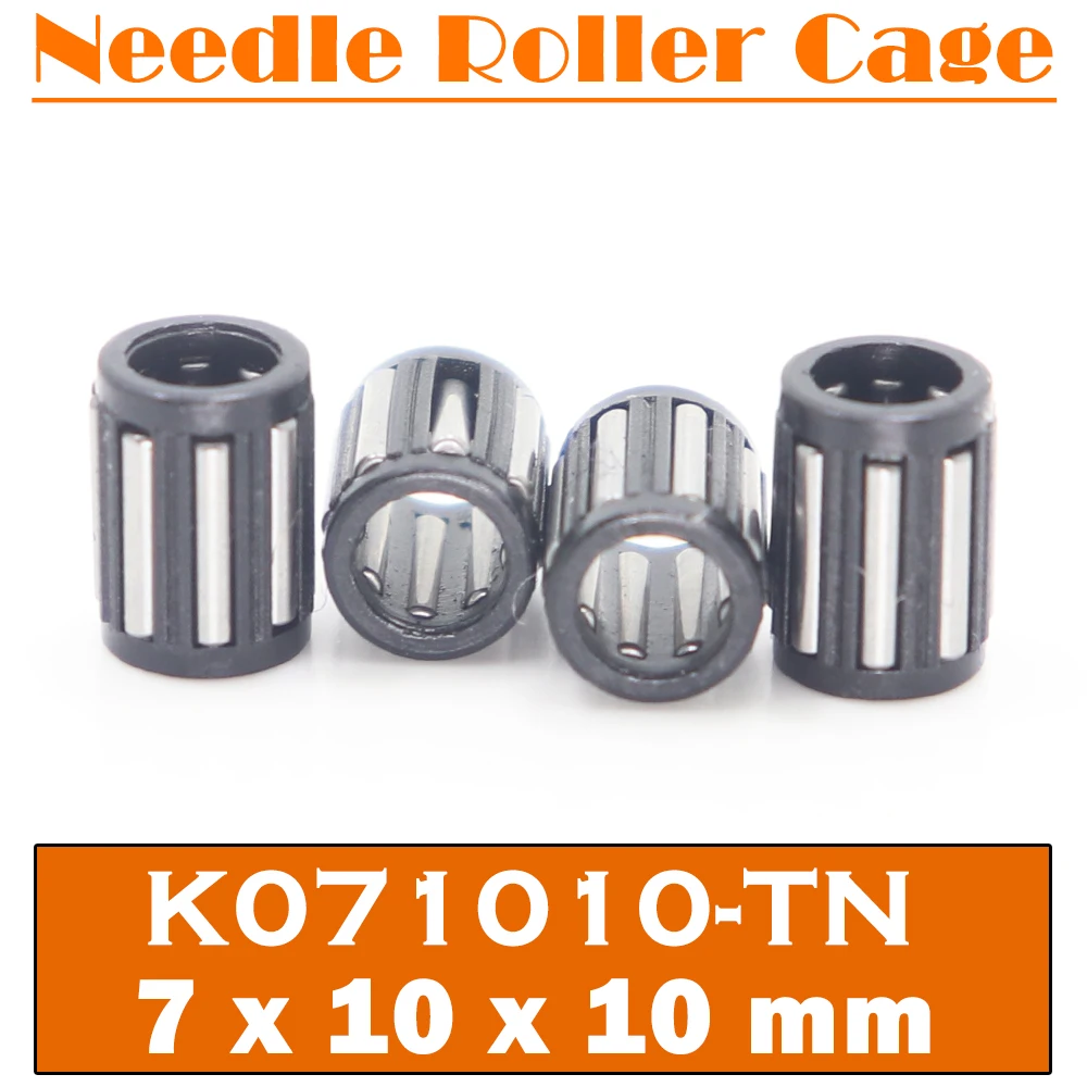 K071010 Bearing 7*10*10 mm ( 4 PCS ) Radial Needle Roller Cage Assemblies K071010 K71010 39241/7 Bearings K7x10x10TN