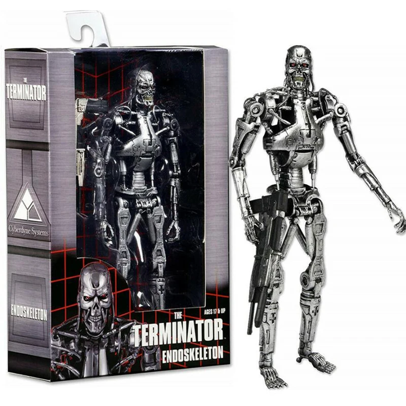 NECA The Terminator Endoskeleton PVC Action Figure Collectible Model Toy 7\