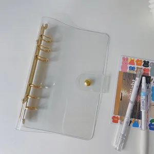 Glitzer Bling Binder Notebook Cover, School Stationery, Tagebuch, Agenda, Planer, Papier, Pink, Gold, A6, A5 8 Hauptverkaufs Goldtuchtür - №5