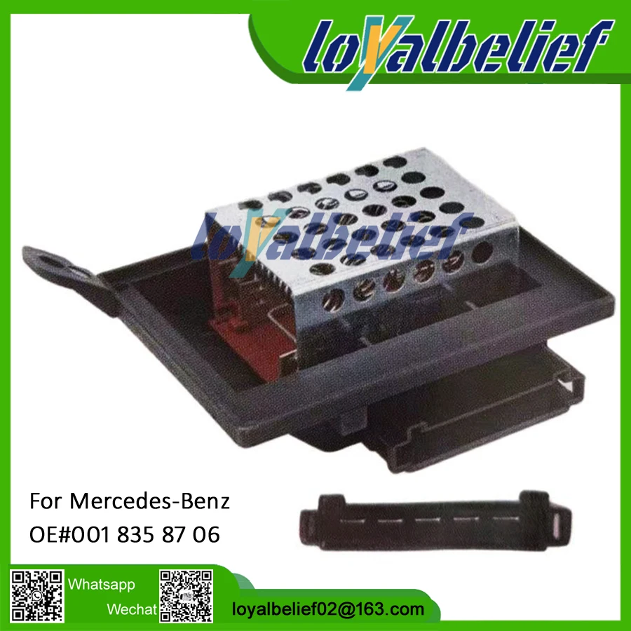 

Brand New Auto Heater Blower Motor Resistor For Mercedes- Benz 0018358706 blower control resistor