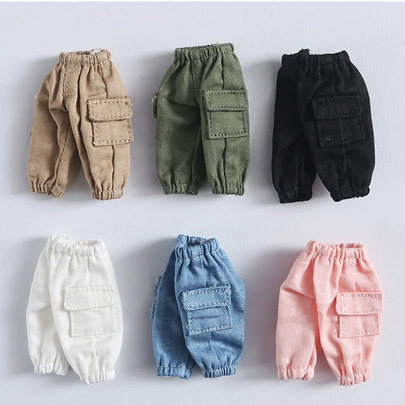 OB11 Clothes 1/12 BJD Doll Accessories Pant Doll Trousers For Doll OB11