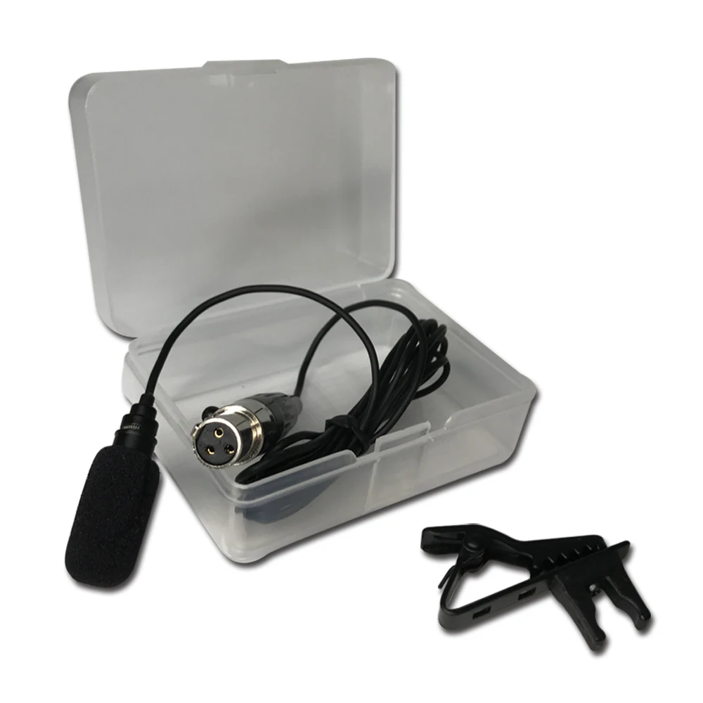 Grande fonoassorbente!! Microfono professionale a 3pin con microfono a condensatore Lavalier per trasmettitore Wireless AKG