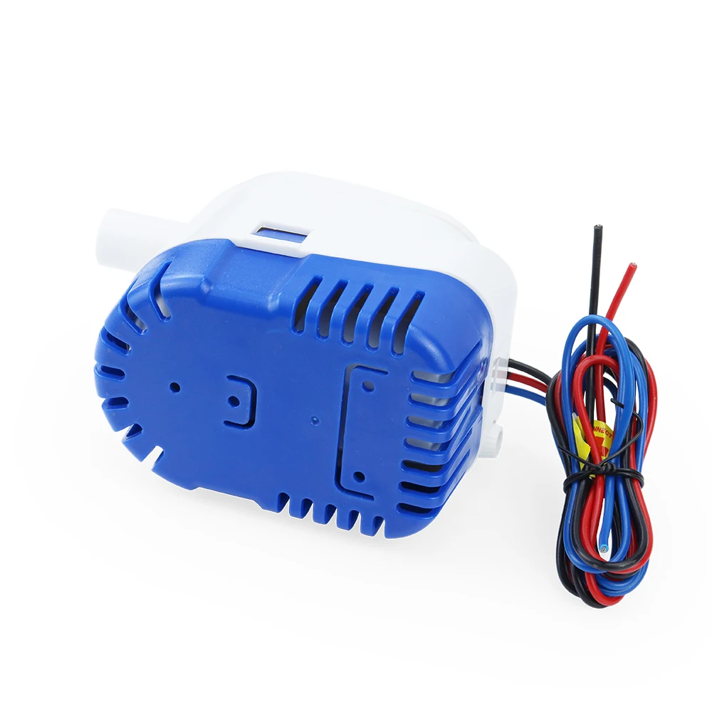 12 فولت تيار مستمر صغير صغير التلقائي قارب مضخة نزح 750GPH 1100GPH السيارات غاطسة مضخة مياه كهربائية 600/750/1100 GPH