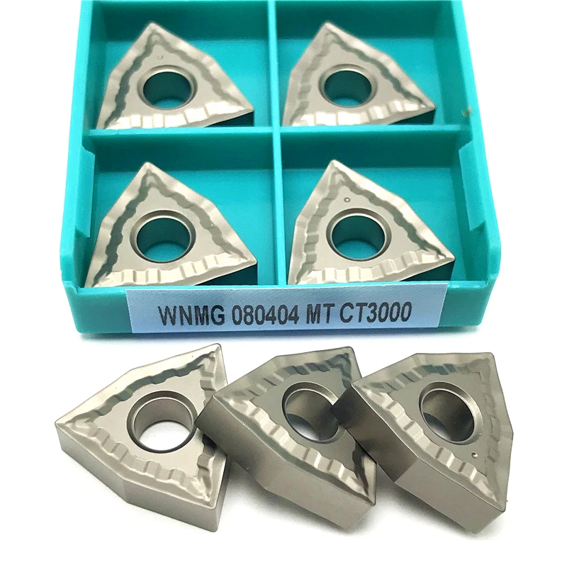 WNMG080404 WNMG080408 MT CT3000 Taegutec High quality Turning insert Steel processing Metal Cutting tool CNC Turning tool