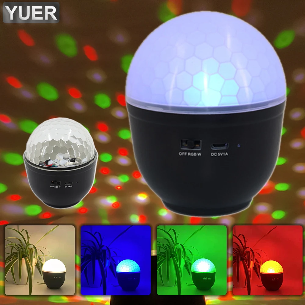 Remote Control 4X1W RGBW Cup-Shaped Small Night Light For DJ Disco Bar Party Wedding  Banquet Home Leisure Club Dance Floor