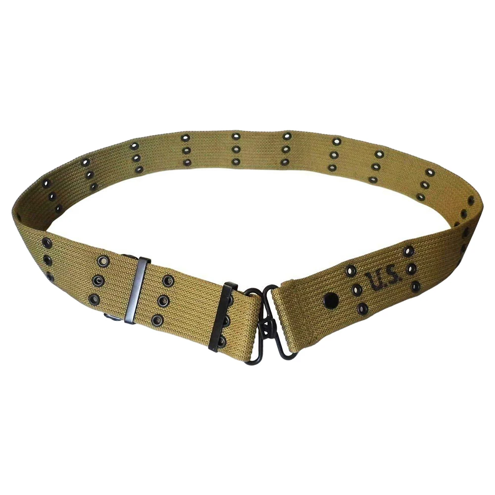 

OUTDOOR WW2 US AMRY WEBBING STRAP EQUIPMENT M1936 CANVAS BELT ADJUSTABLE