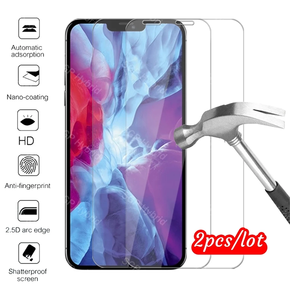 2pcs tempered glass for iphone12 pro max case cover for iphone 12 pro max 12promax i phone12 protective glass phone Accessories