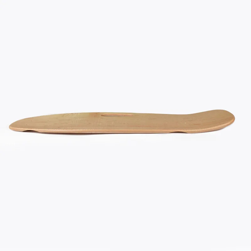 1 Piece Skateboard Deck Surf Skateboard Maple Wood 7 Plies Suit Land Carver Single Rocker Accessories Blank For Outdoor Skating