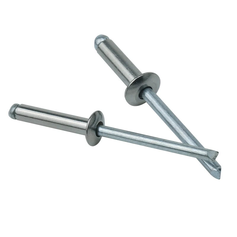 luhuichang M4 Stainless Steel Mushroom Screw Pulling Rivets Break Mandrel Blind Nail Pop Rivet self-plugging rivet Furniture