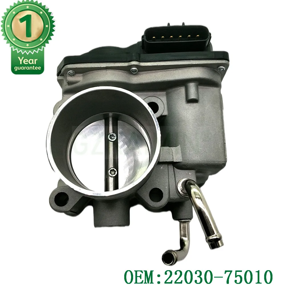 

High Quality Throttle Body OEM 2203075030 2203075010 220300C010 For Toyota Lexus 22030-75030 22030-75010 22030-0C010