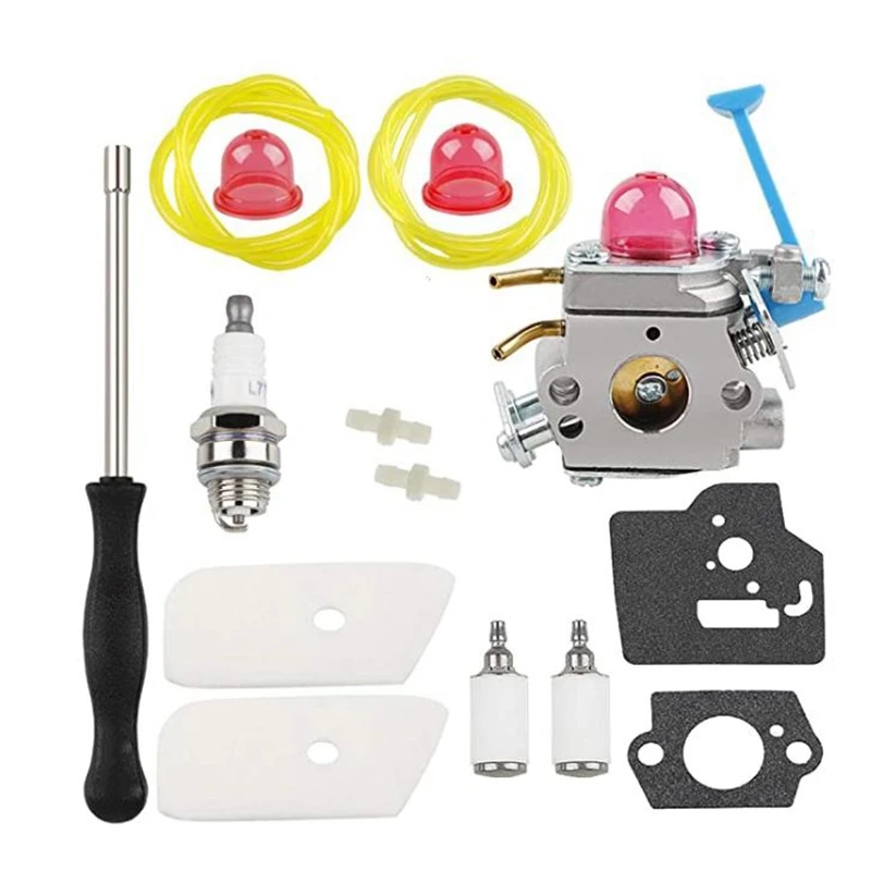 AU04 -128LD инструмент для воздушного фильтра карбюратора, фильтр топливной линии, комплект для настройки карбюратора для триммера Husqvarna, Edger 28Cc 128C 128L 128R