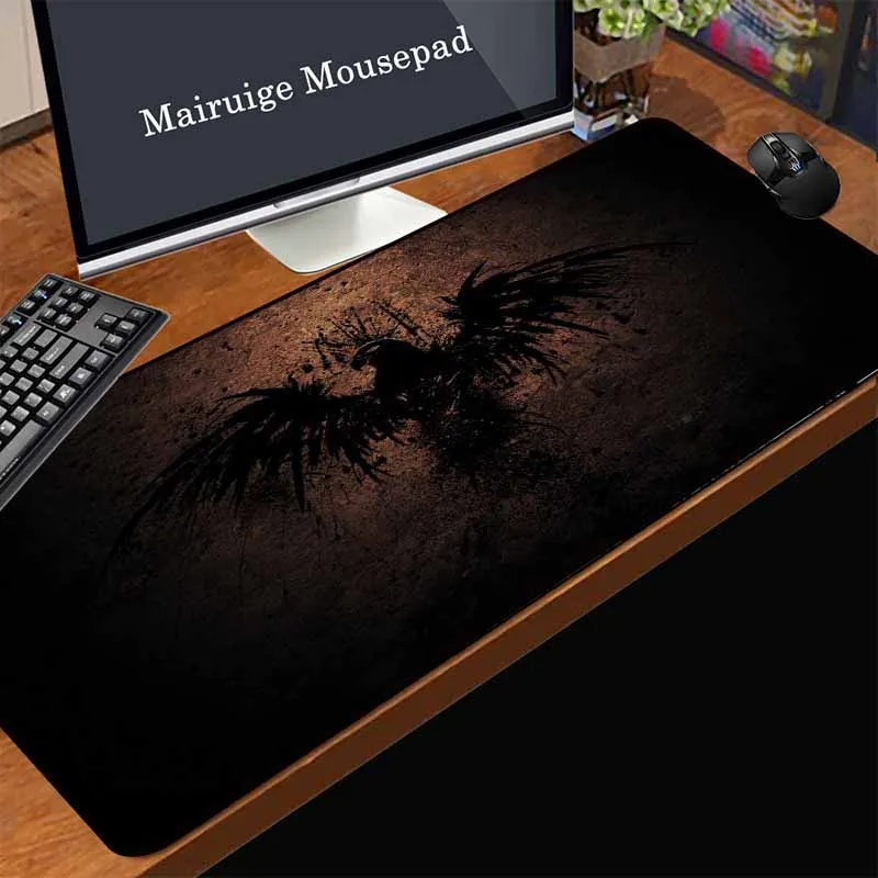 

Mairuige Low-priced Promotional Game Mousepad European Street Graffiti Eagle Internet Cafe Computer Desk Decorative Keyboard Mat