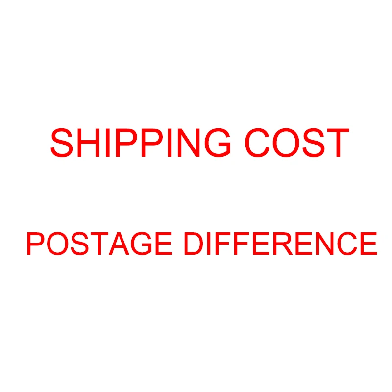 shipping cost Postage difference