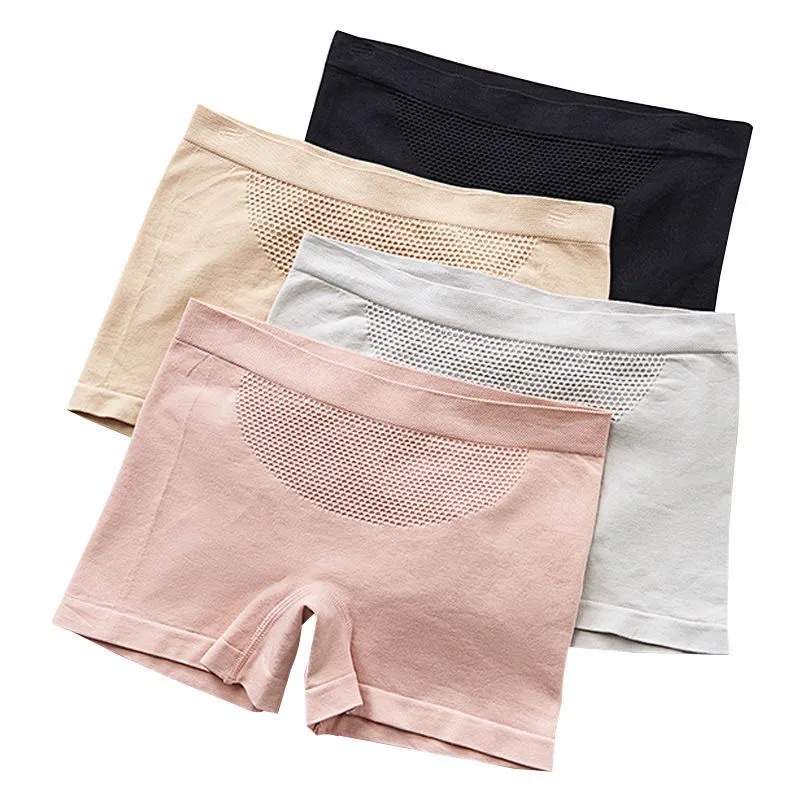 

Safety Seamless Shorts Pants Shapewear for Women Nylon High Waist UnderPants Girls Female Panties Slimming Lingeries