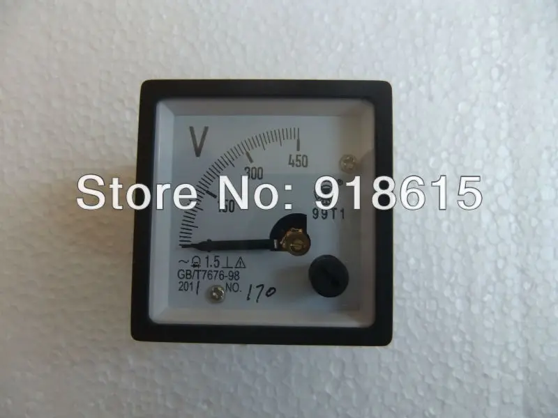 99T1 450V KAMA type 5KW Panel Meter Voltmeter Single Phase Diesel Generator Parts