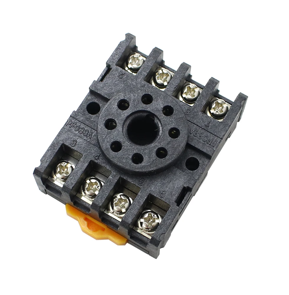 Relay Socket Base PF083A 8pin PF113A 11pin For DH48S ST3P AH3-3 MK2P JTX-2C H3CR Rail Mounting