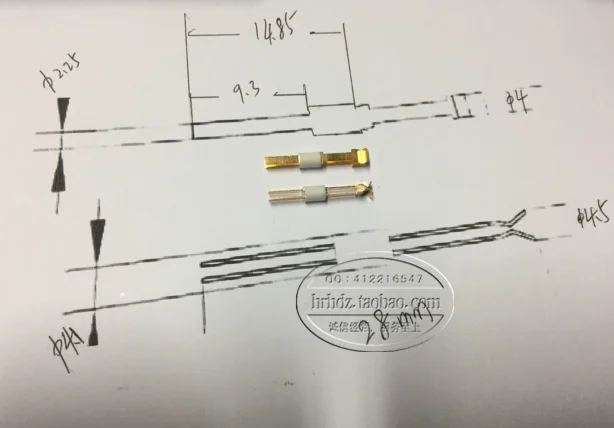 Probe clamp Probe/shrapnel needle/test needle/positioning clamp diameter 1.0 1.5  2.0  3.0 4.0