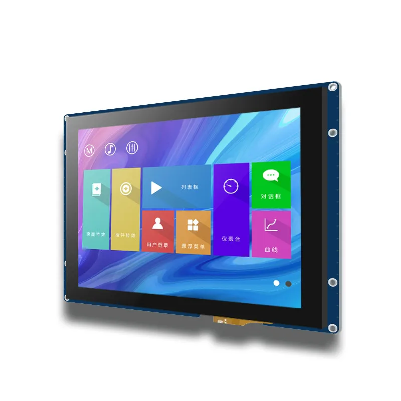 

8-inch Serial Port Screen, Industrial Capacitive Touch Screen, HMI Man-machine Interface Configuration RTC/IO/TTL/RS232