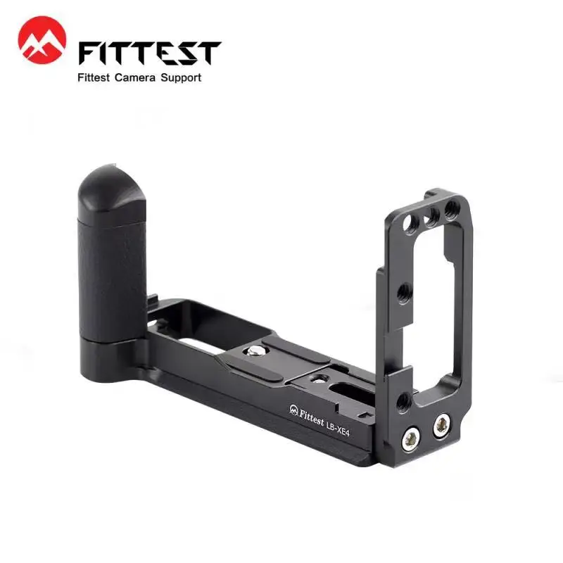 FITTEST LB-XE4 Custom L Bracket แนวตั้ง L แผ่นสำหรับ Fujifilm XE4กล้องเข้ากันได้กับโลหะทั้งหมด