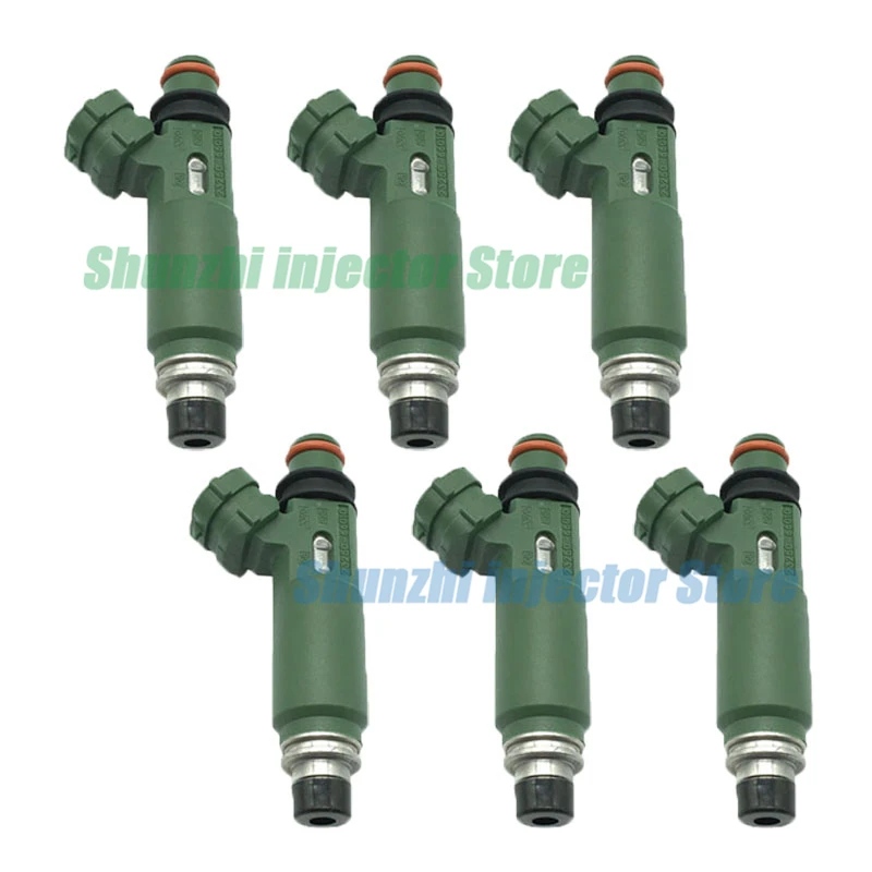 

6pcs Fuel Injector Nozzle For Toyota Land Cruiser 100 1999-2009 1 FZFE 4.5L Injector OEM23209-66010 2320966010 23250-66010