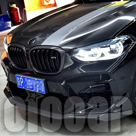 oioMotors DTM Carbon Front Lip and Side Wing Canards Body Kits for BMW F97 X3M and F98 X4M