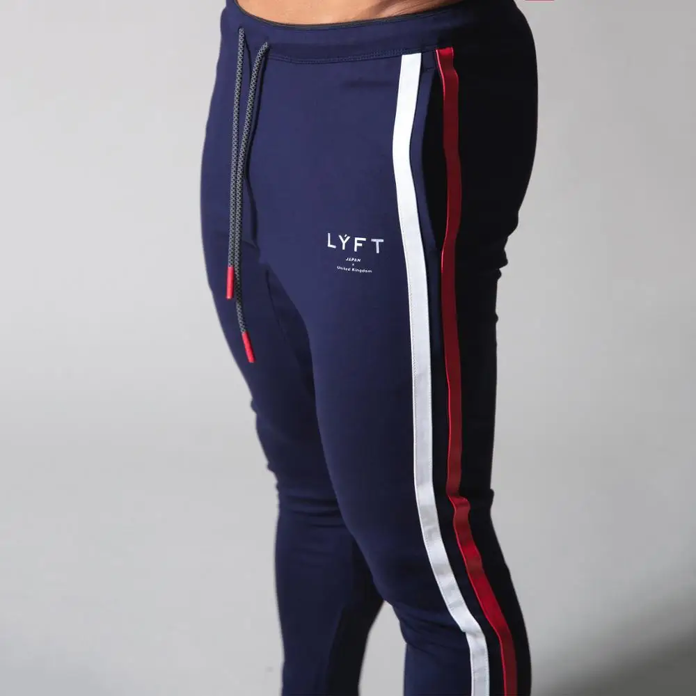 LYFT, pantalones de chándal para hombre, pantalones para correr, ropa deportiva para correr, gimnasio, pantalones ajustados para correr para hombre, pantalones casuales para correr