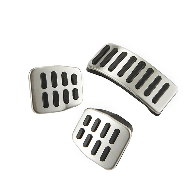 

Car Aluminum Gear Brake Accelerator Non-Slip Foot Pedal Pad Cover of Modification Brake for Volkswagen Golf Bora Polo Lavida