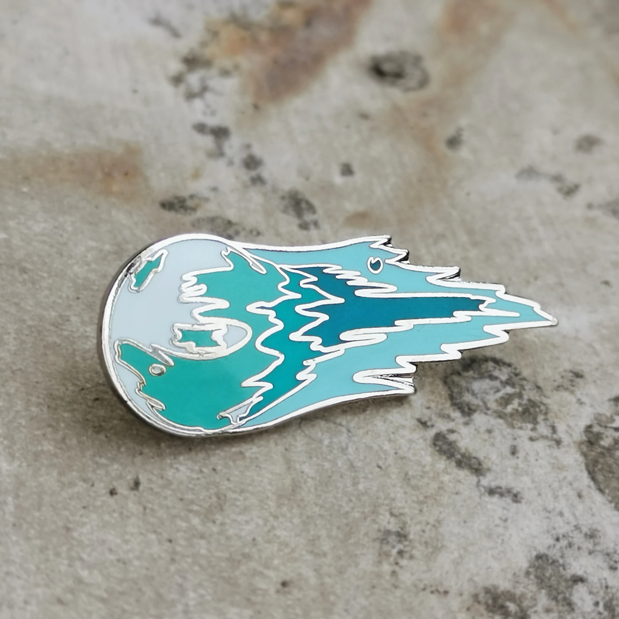 VII эмалевые булавки FF7 булавка для лацкана метеорита коллекция веера видеоигр модная бриллиантовая брошь подарок