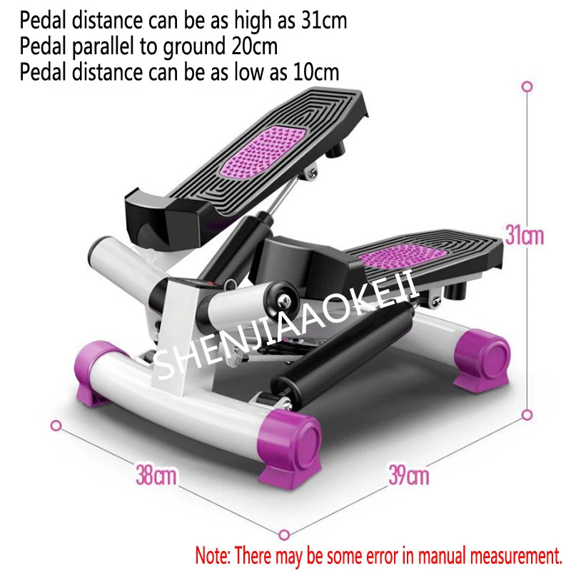 JZ-008 Foot Stepping Motion Machine Household Silent Stovepipe Weight Loss Machine LCD Monitor Fitness Equipment Stepper