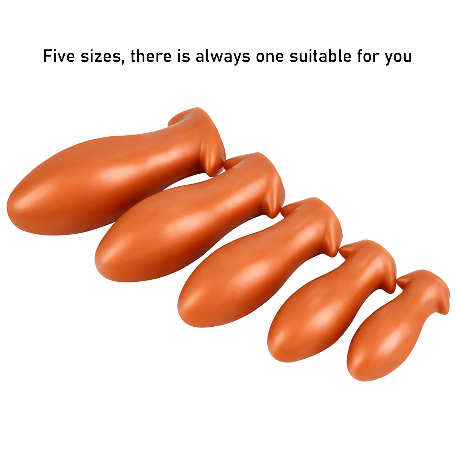 Soft Liquid Silicone Oversize Egg Shape Anal Plug Dildos Big Anal Dilator Butt Plug Stimulate Anus Sex Toys for Women and Men