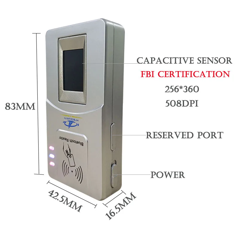 Wireless BT FBI FAP10 Fingerprint Scanner Angola 2017 Biometric Election Voting Project Identification Verify Database